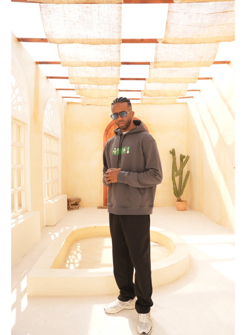 AMICI Oversize hoodie Charcoal - Image 2
